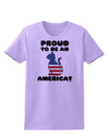 Proud to Be an Americat Womens T-Shirt by TooLoud-Womens T-Shirt-TooLoud-Lavender-X-Small-Davson Sales