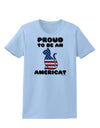 Proud to Be an Americat Womens T-Shirt by TooLoud-Womens T-Shirt-TooLoud-Light-Blue-X-Small-Davson Sales