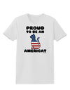 Proud to Be an Americat Womens T-Shirt by TooLoud-Womens T-Shirt-TooLoud-White-X-Small-Davson Sales