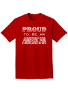 Proud to be an American Adult Dark T-Shirt-Mens T-Shirt-TooLoud-Red-Small-Davson Sales