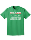 Proud to be an American Adult Dark T-Shirt-Mens T-Shirt-TooLoud-Kelly-Green-Small-Davson Sales