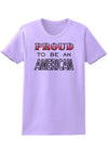 Proud to be an American Womens T-Shirt-Womens T-Shirt-TooLoud-Lavender-X-Small-Davson Sales