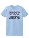 Proud to be an American Womens T-Shirt-Womens T-Shirt-TooLoud-Light-Blue-X-Small-Davson Sales