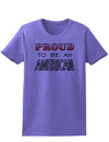 Proud to be an American Womens T-Shirt-Womens T-Shirt-TooLoud-Violet-X-Small-Davson Sales