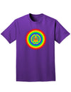 Psychedelic Peace Adult Dark T-Shirt-Mens T-Shirt-TooLoud-Purple-Small-Davson Sales