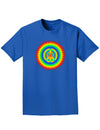 Psychedelic Peace Adult Dark T-Shirt-Mens T-Shirt-TooLoud-Royal-Blue-Small-Davson Sales