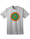 Psychedelic Peace Adult T-Shirt: A Vibrant and Expressive Addition to Your Wardrobe-Mens T-shirts-TooLoud-AshGray-Small-Davson Sales