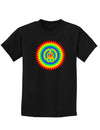 Psychedelic Peace Childrens Dark T-Shirt-Childrens T-Shirt-TooLoud-Black-X-Small-Davson Sales