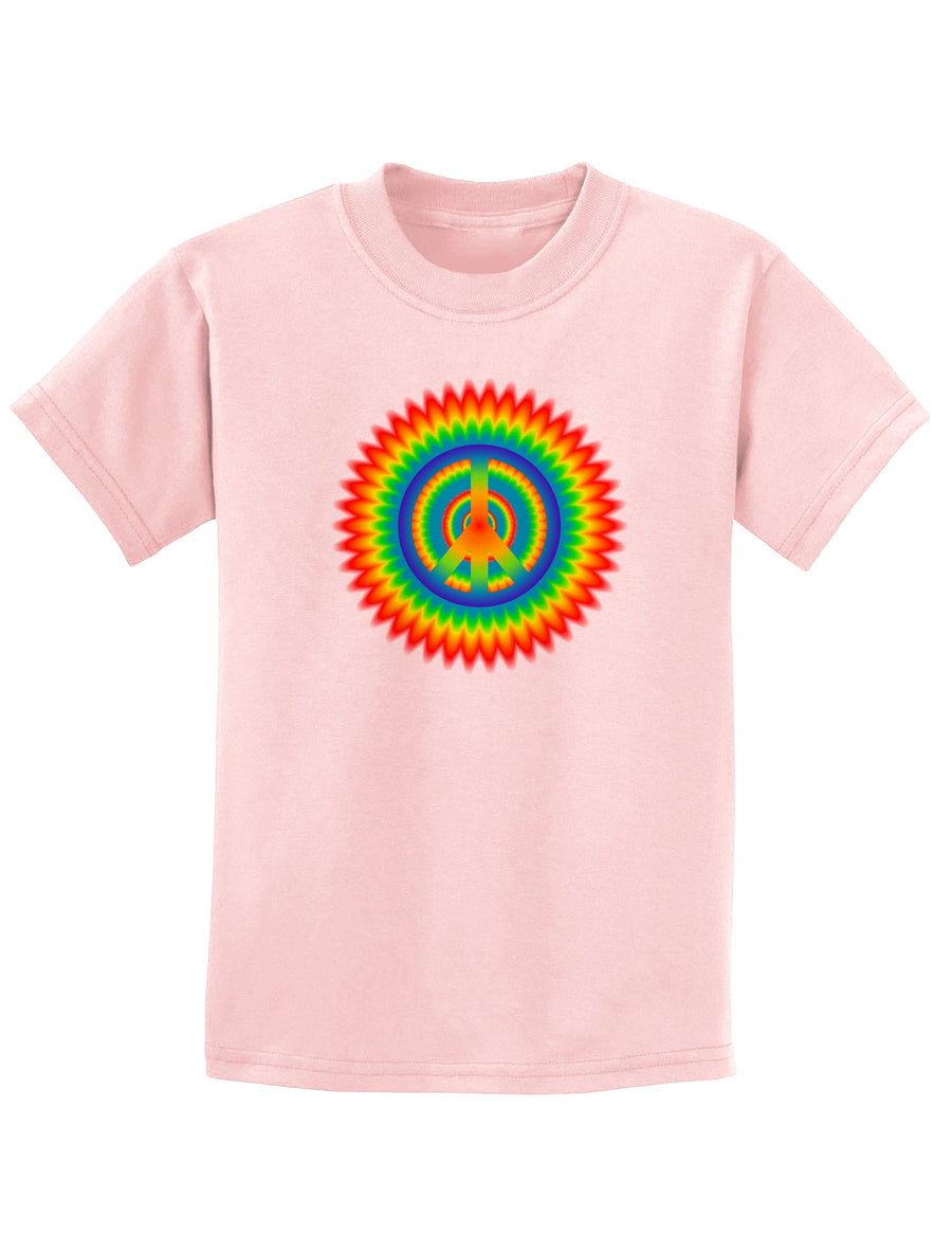 Psychedelic Peace Childrens T-Shirt-Childrens T-Shirt-TooLoud-White-X-Small-Davson Sales