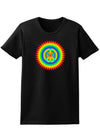 Psychedelic Peace Womens Dark T-Shirt-TooLoud-Black-X-Small-Davson Sales