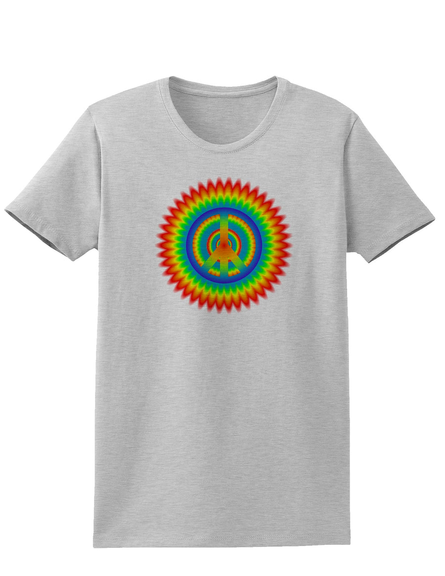 Psychedelic Peace Womens T-Shirt-Womens T-Shirt-TooLoud-White-X-Small-Davson Sales