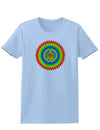 Psychedelic Peace Womens T-Shirt-Womens T-Shirt-TooLoud-Light-Blue-X-Small-Davson Sales