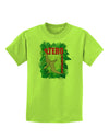 Pterosaurs - With Name Childrens T-Shirt by TooLoud-Childrens T-Shirt-TooLoud-Lime-Green-X-Small-Davson Sales