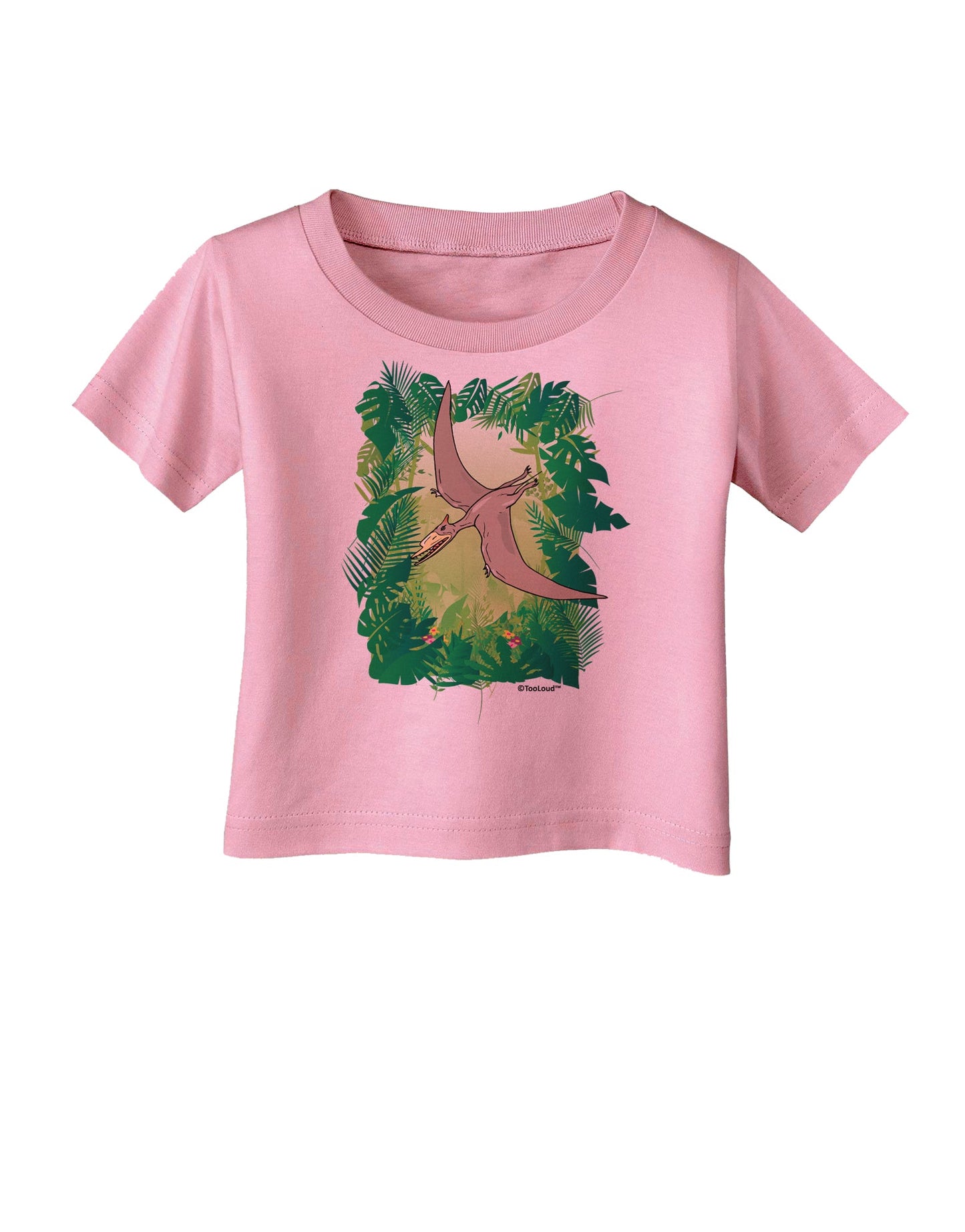 Pterosaurs - Without Name Infant T-Shirt by TooLoud-Infant T-Shirt-TooLoud-Candy-Pink-06-Months-Davson Sales