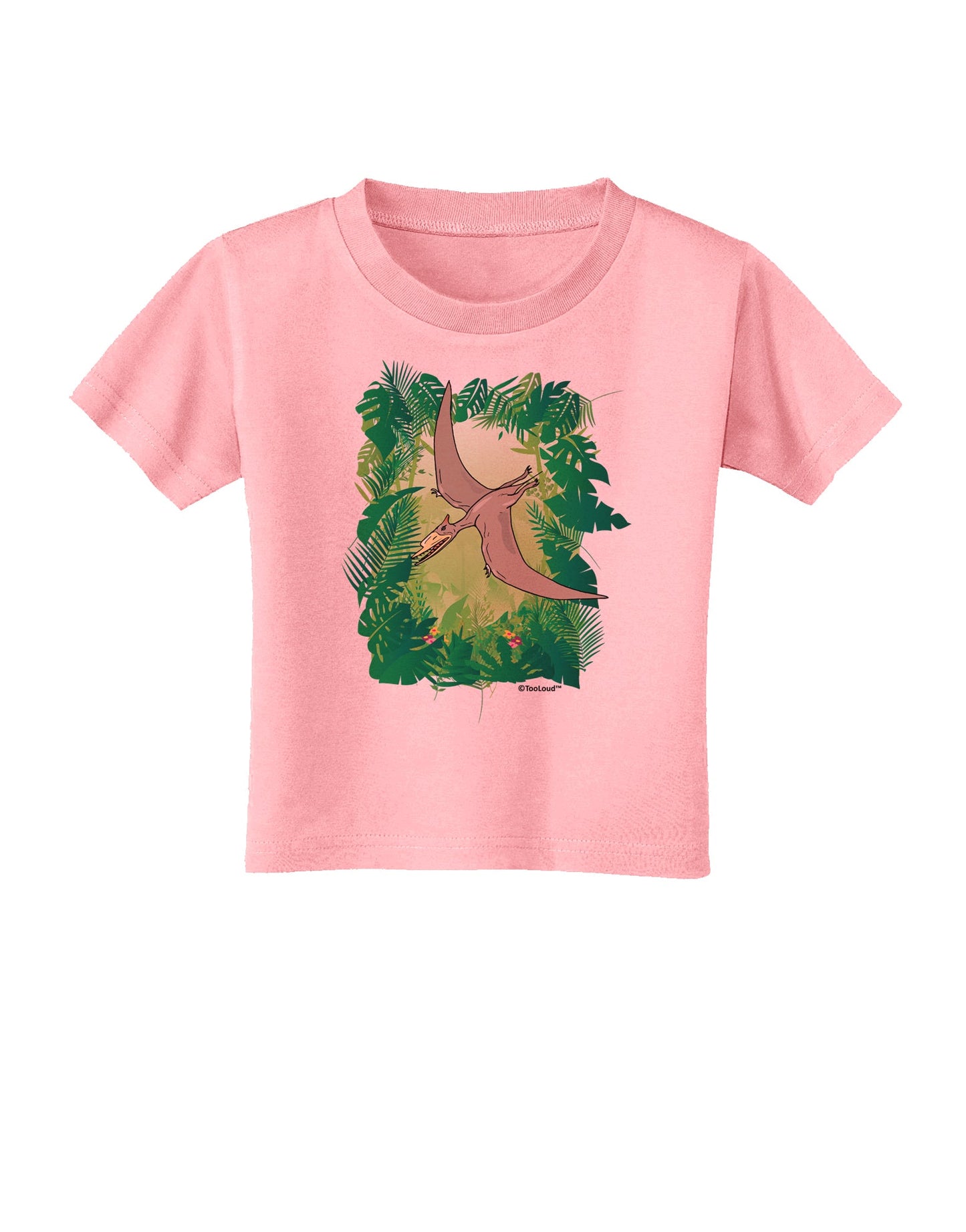 Pterosaurs - Without Name Toddler T-Shirt by TooLoud-Toddler T-Shirt-TooLoud-Candy-Pink-2T-Davson Sales