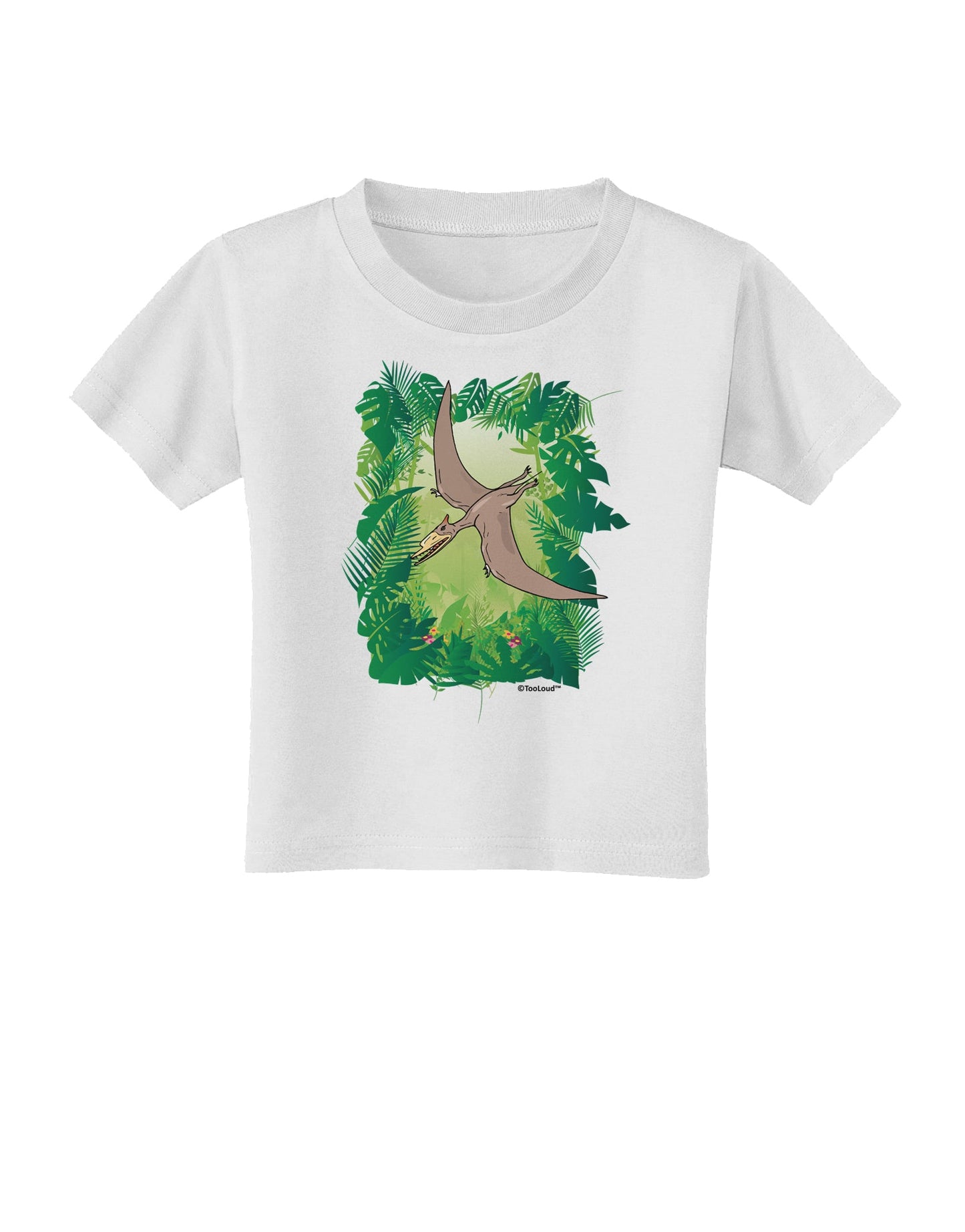Pterosaurs - Without Name Toddler T-Shirt by TooLoud-Toddler T-Shirt-TooLoud-White-2T-Davson Sales