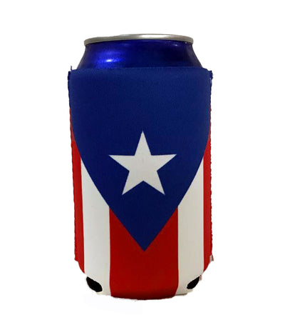 Puerto Rico Flag AOP Can / Bottle Insulator Coolers All Over Print-Can Coolie-TooLoud-1-Davson Sales