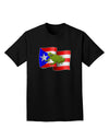 Puerto Rico Coqui Adult Dark T-Shirt-Mens T-Shirt-TooLoud-Black-Small-Davson Sales