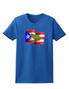 Puerto Rico Coqui Womens Dark T-Shirt-Womens T-Shirt-TooLoud-Royal-Blue-X-Small-Davson Sales