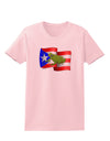 Puerto Rico Coqui Womens T-Shirt-Womens T-Shirt-TooLoud-PalePink-X-Small-Davson Sales