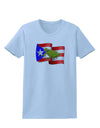 Puerto Rico Coqui Womens T-Shirt-Womens T-Shirt-TooLoud-Light-Blue-X-Small-Davson Sales