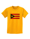 Puerto Rico Flag Childrens T-Shirt-Childrens T-Shirt-TooLoud-Gold-X-Small-Davson Sales