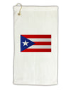 Puerto Rico Flag Micro Terry Gromet Golf Towel 16 x 25 inch-Golf Towel-TooLoud-White-Davson Sales