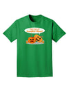 Pumpkin Head Adult Dark T-Shirt-Mens T-Shirt-TooLoud-Kelly-Green-Small-Davson Sales