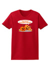 Pumpkin Head Womens Dark T-Shirt-TooLoud-Red-X-Small-Davson Sales