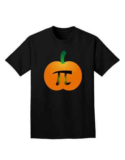 Pumpkin Pi Pumpkin Pie Thanksgiving Adult Dark T-Shirt-Mens T-Shirt-TooLoud-Black-Small-Davson Sales