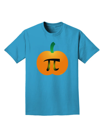 Pumpkin Pi Pumpkin Pie Thanksgiving Adult Dark T-Shirt-Mens T-Shirt-TooLoud-Turquoise-Small-Davson Sales