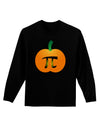 Pumpkin Pi Pumpkin Pie Thanksgiving Adult Long Sleeve Dark T-Shirt-TooLoud-Black-Small-Davson Sales