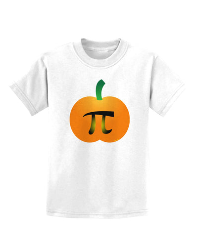 Pumpkin Pi Pumpkin Pie Thanksgiving Childrens T-Shirt-Childrens T-Shirt-TooLoud-White-X-Small-Davson Sales