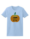 Pumpkin Pi Pumpkin Pie Thanksgiving Womens T-Shirt-Womens T-Shirt-TooLoud-Light-Blue-X-Small-Davson Sales