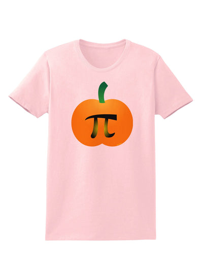 Pumpkin Pi Pumpkin Pie Thanksgiving Womens T-Shirt-Womens T-Shirt-TooLoud-PalePink-X-Small-Davson Sales