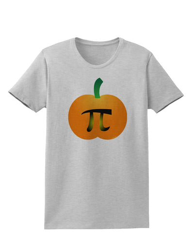 Pumpkin Pi Pumpkin Pie Thanksgiving Womens T-Shirt-Womens T-Shirt-TooLoud-AshGray-X-Small-Davson Sales