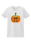 Pumpkin Pi Pumpkin Pie Thanksgiving Womens T-Shirt-Womens T-Shirt-TooLoud-White-X-Small-Davson Sales