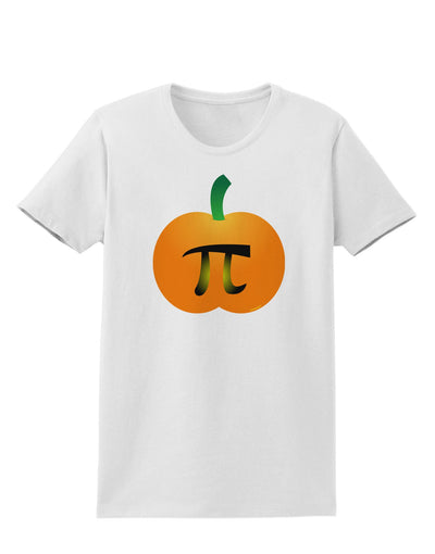 Pumpkin Pi Pumpkin Pie Thanksgiving Womens T-Shirt-Womens T-Shirt-TooLoud-White-X-Small-Davson Sales