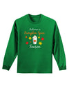 Pumpkin Spice Season Adult Long Sleeve Dark T-Shirt-TooLoud-Kelly-Green-Small-Davson Sales