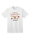 Pumpkin Spice Season Adult T-Shirt-Mens T-Shirt-TooLoud-White-Small-Davson Sales