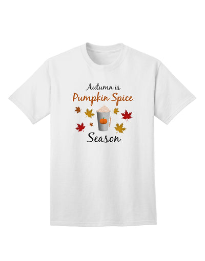 Pumpkin Spice Season Adult T-Shirt-Mens T-Shirt-TooLoud-White-Small-Davson Sales