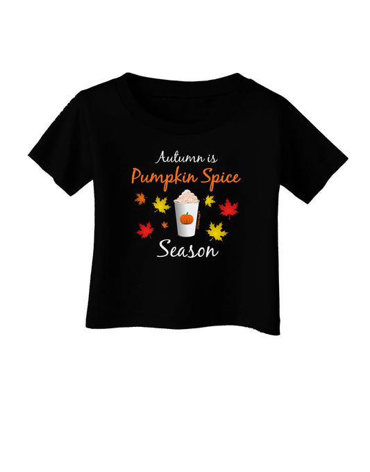Pumpkin Spice Season Infant T-Shirt Dark-Infant T-Shirt-TooLoud-Black-06-Months-Davson Sales