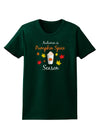 Pumpkin Spice Season Womens Dark T-Shirt-TooLoud-Forest-Green-Small-Davson Sales