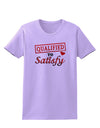 Qualified To Satisfy Womens T-Shirt-Womens T-Shirt-TooLoud-Lavender-X-Small-Davson Sales