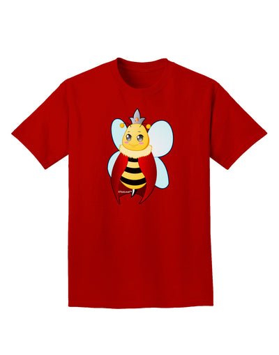 Queen Bee Mothers Day Adult Dark T-Shirt-Mens T-Shirt-TooLoud-Red-Small-Davson Sales