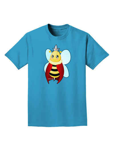 Queen Bee Mothers Day Adult Dark T-Shirt-Mens T-Shirt-TooLoud-Turquoise-Small-Davson Sales