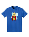 Queen Bee Mothers Day Adult Dark T-Shirt-Mens T-Shirt-TooLoud-Royal-Blue-Small-Davson Sales