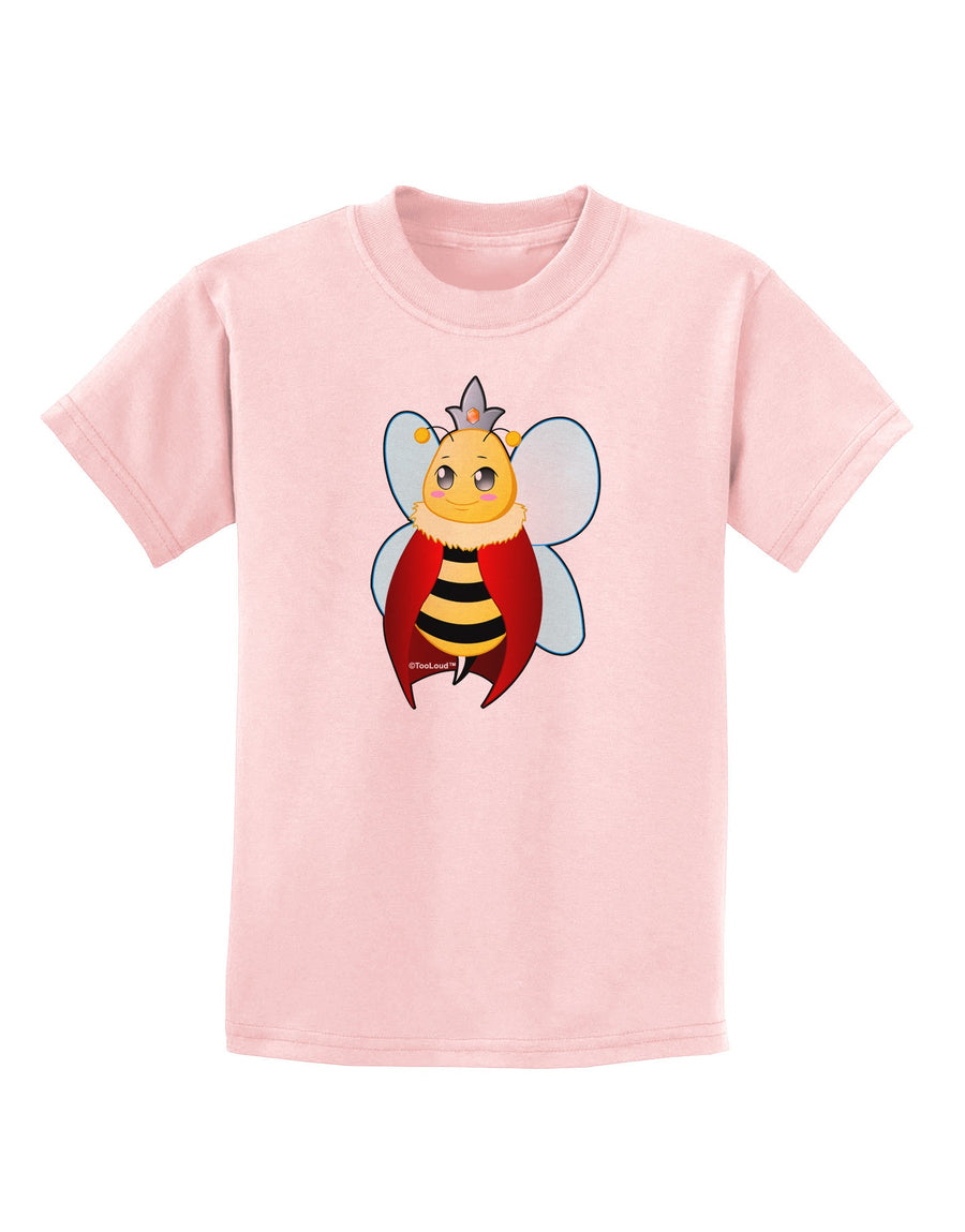 Queen Bee Mothers Day Childrens T-Shirt-Childrens T-Shirt-TooLoud-White-X-Small-Davson Sales