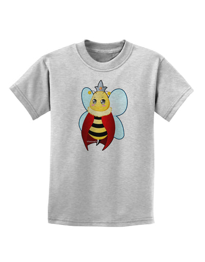 Queen Bee Mothers Day Childrens T-Shirt-Childrens T-Shirt-TooLoud-AshGray-X-Small-Davson Sales