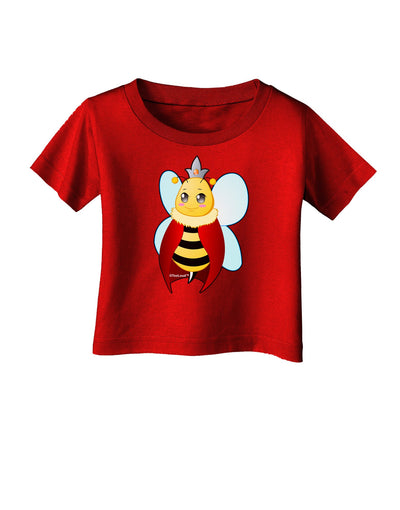 Queen Bee Mothers Day Infant T-Shirt Dark-Infant T-Shirt-TooLoud-Red-06-Months-Davson Sales